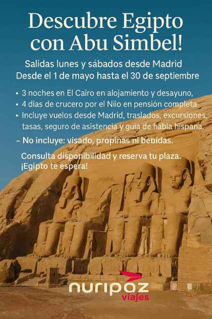 Egipto con Abu Simbel