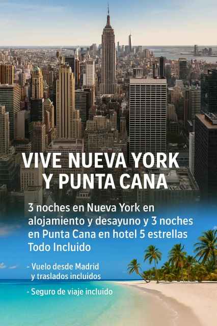 New York y Punta Cana